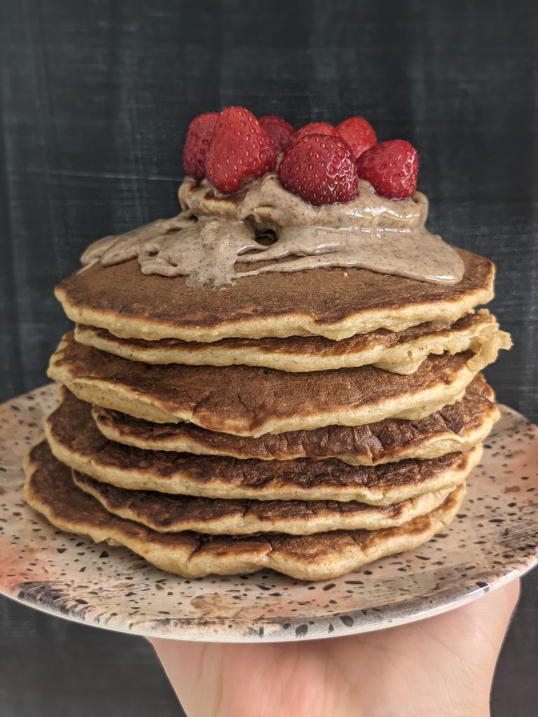 Pancakes cu ovaz si banana